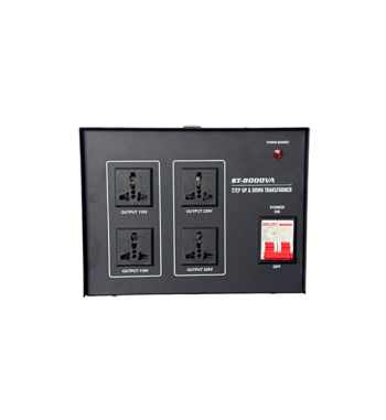 TRANSFORMADOR REDUCTOR / ELEVADOR 110V/220V 8000W ST-8000W