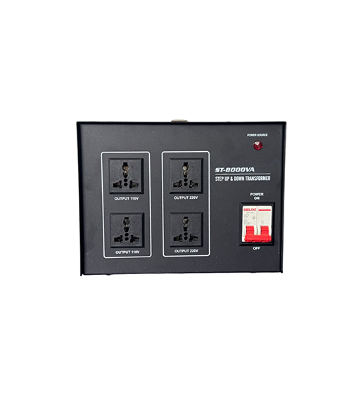 TRANSFORMADOR REDUCTOR / ELEVADOR 110V/220V 8000W ST-8000W