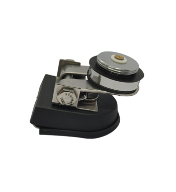 BASE MALETERA CROMADA Y PLASTICA AJUSTABLE TTT-MC-MP