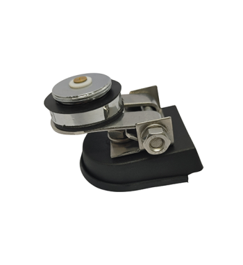 BASE MALETERA CROMADA Y PLASTICA AJUSTABLE TTT-MC-MP