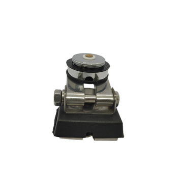 BASE MALETERA CROMADA Y PLASTICA AJUSTABLE TTT-MC-MP