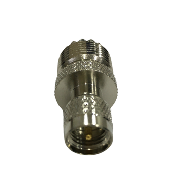ADAPTADOR MINI UHF MACHO A PL259 HEMBRA RF INDUSTRIES