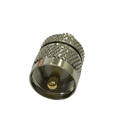 ADAPTADOR PL259 MACHO A MINI UHF HEMBRA