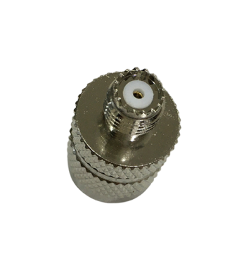ADAPTADOR PL259 MACHO A MINI UHF HEMBRA