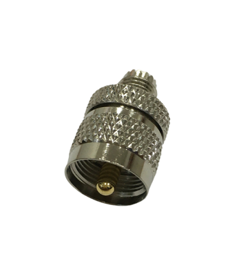ADAPTADOR PL259 MACHO A MINI UHF HEMBRA