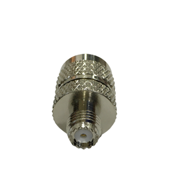 ADAPTADOR PL259 MACHO A MINI UHF HEMBRA