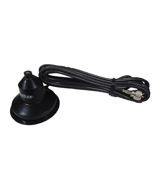 BASE RUM450 HUSTLER C/CABLE Y CONECTOR PL259
