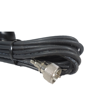 BASE RUT450 HUSTLER C/CABLE Y CONECTOR PL259