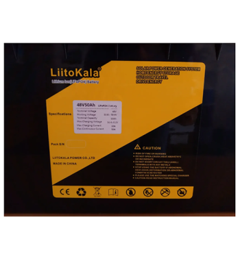 BATERIA LITHIUM 48V 50Ah LIITOKALA C/BMS