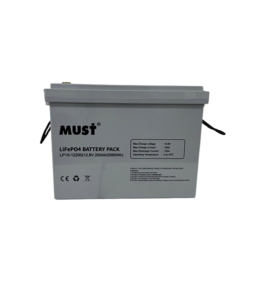 BATERIA DE LITHIUM MUST 12V 200AH