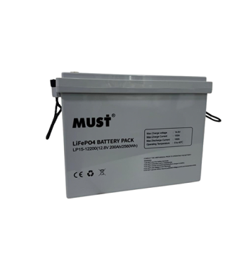 BATERIA DE LITHIUM MUST 12V 200AH