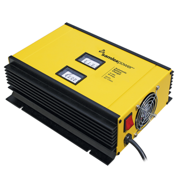 CARGADOR AUTOMATICO SAMLEX 12V 50AMP