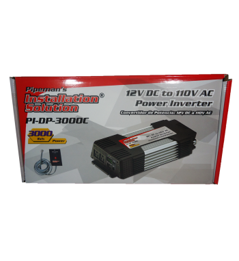 Inversor de Corriente 1500W/3000W 12V Nippon American - Control Remoto