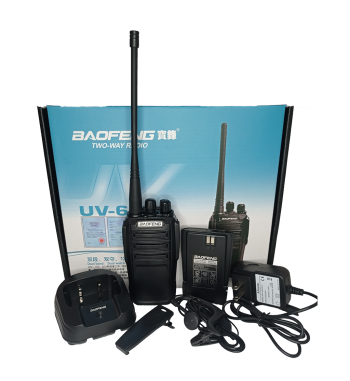 Radio Baofeng UV-6 Doble Banda VHF/UHF 5W - Walkie Talkie