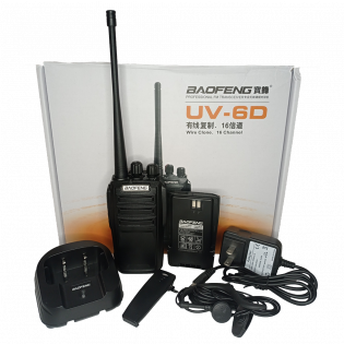 Radio UV-6D en UHF