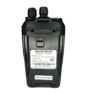 Radio Baofeng UV-6D UHF - Walkie Talkie Profesional Portátil